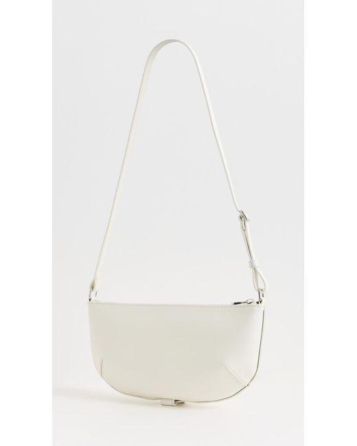 Courreges White Holy Eclipse Leather Bag