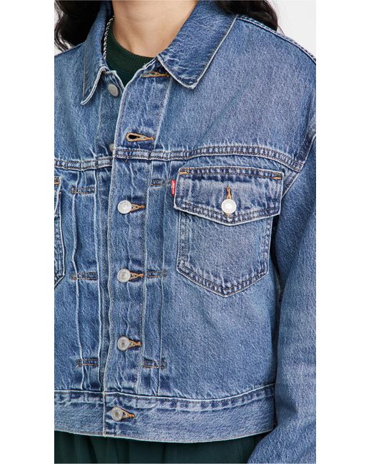 Levi's ex boyfriend trucker jacket stoop culture sales