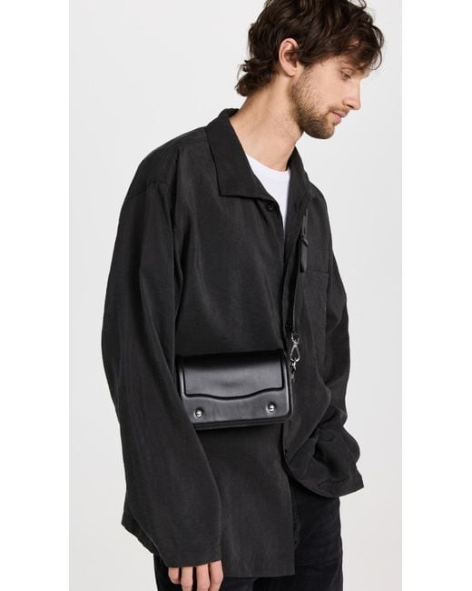 週末値下lemaire Ransel Mini Satchel Bag ネイビー Lemaire RANSEL MINI SATCHEL | REVERSIBLE