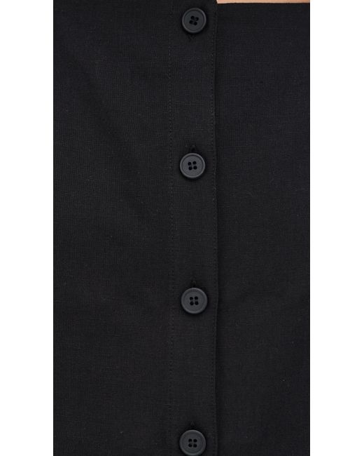 ALIGNE Ozzy Linen Mini Dress in Black | Lyst Canada ALIGNE Ozzy Linen Mini Dress in Black | Lyst Canada
