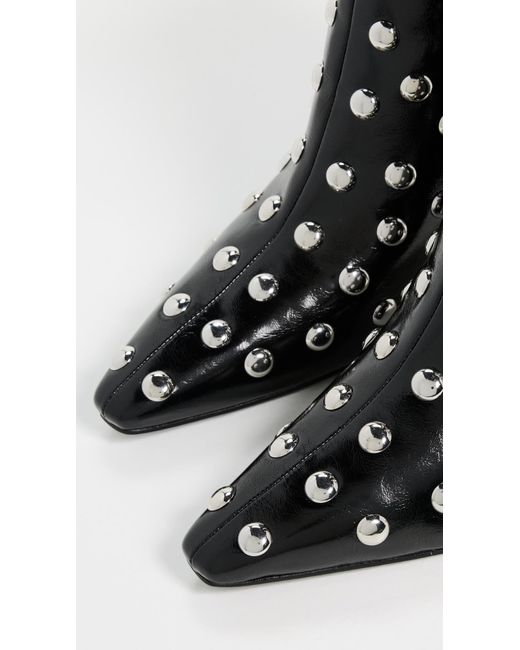 Sam Edelman Black Saige Stud Booties