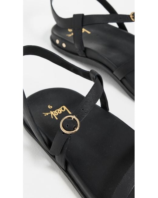 Beek Black Auklet Sandals