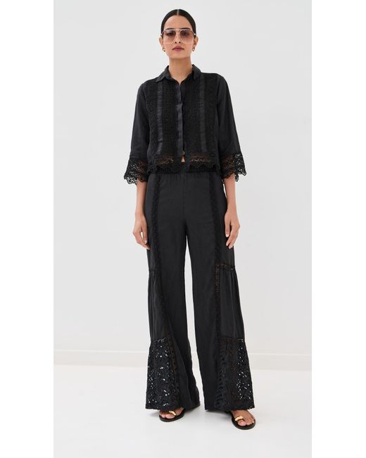 Temptation Positano Black Cervaro Pants