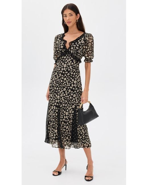 Rails Black Annmarie Dress