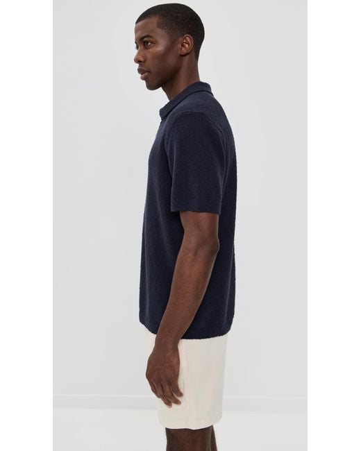 Rails Blue Heath Polo for men