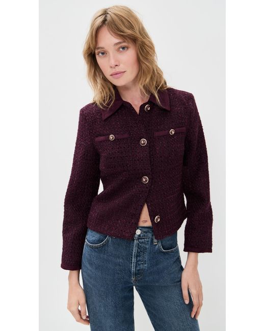 Line & Dot Purple Charli Jacket