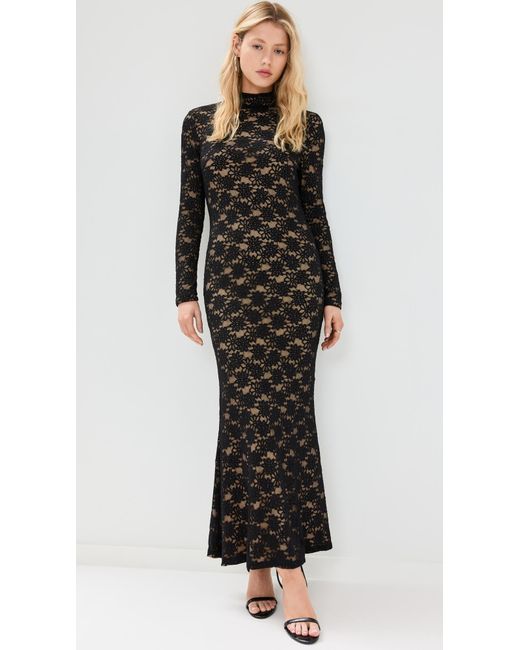 Runaway the Label Black Maeya Maxi Dress