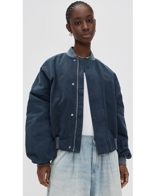 J.W. Anderson Blue Bomber Jacket