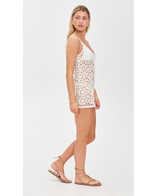 pure white dress Buy Bunaai Women's Pure White Cotton Maxi Dress Online- Bunaai main image 1