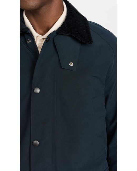 Barbour Blue Winter Ashby Jacket for men