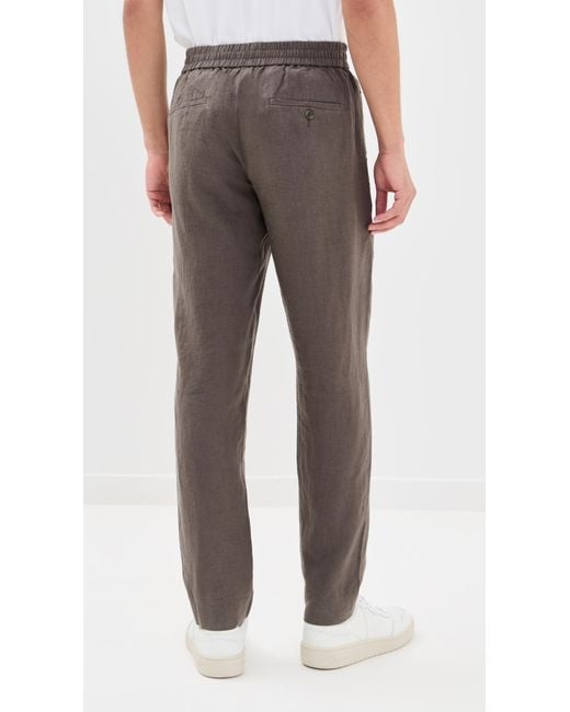 Vince Black Drawstring Pants for men