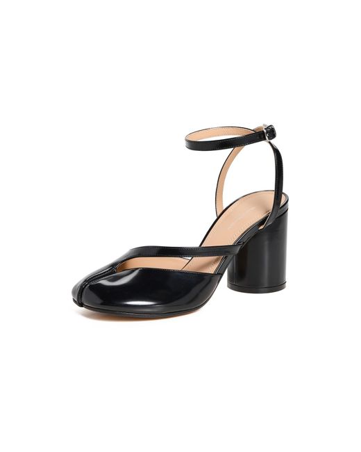 Maison Margiela Tabi Sandal Pumps 80Mm in Black | Lyst