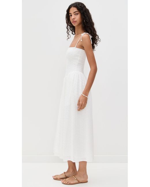 Wayf White Melody Convertible Dress
