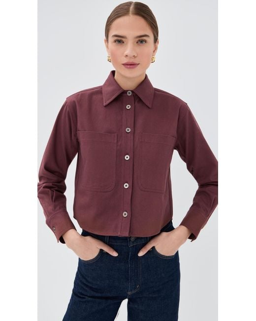 Le Bos Purple Callie Jacket