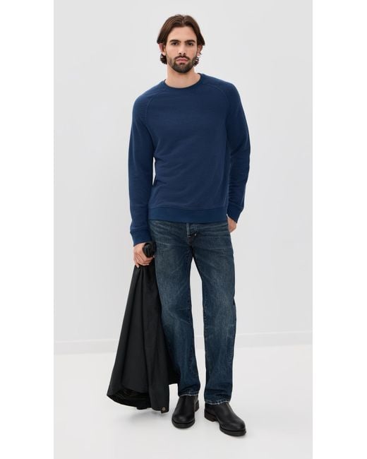 Fair Harbor Blue Tailwind Crew for men