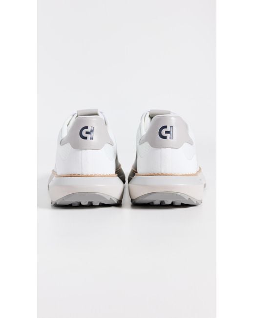 Cole Haan White Grandpro Ashland Golf Sneaker for men