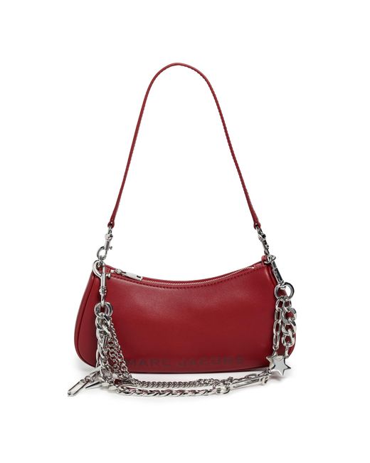 Marc Jacobs Red The Star Charm Shoulder Bag