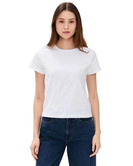 Re/done White Classic Tee
