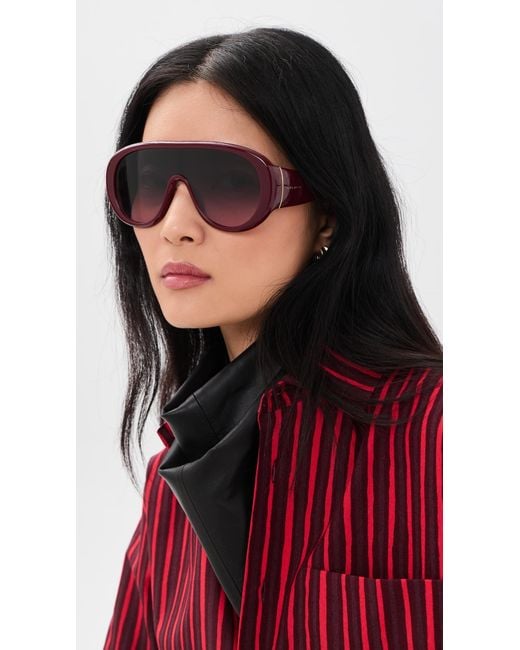 Givenchy Multicolor Curve Mask Sunglasses