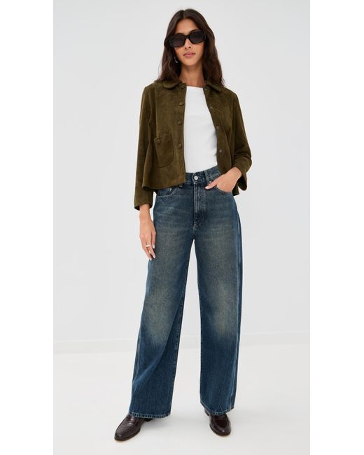 Ba&sh Multicolor Milas Suede Jacket