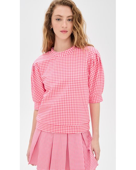 Addison Bay Pink Lightweight Cedar Pullover