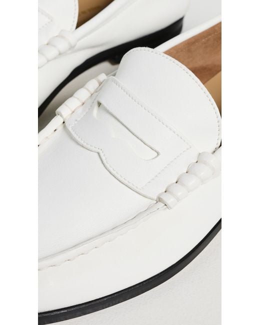 Common Projects White Soft Loafers