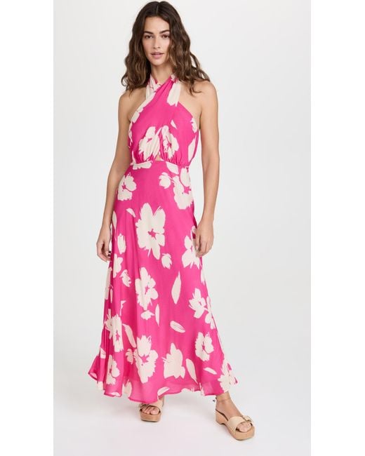 Velvet Synthetic Tatum Dress in Pink Lyst Canada