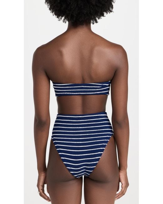 Hunza G Blue Ruby Bikini Set
