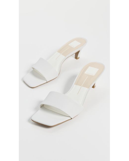 Dolce Vita White Rexa Sandals