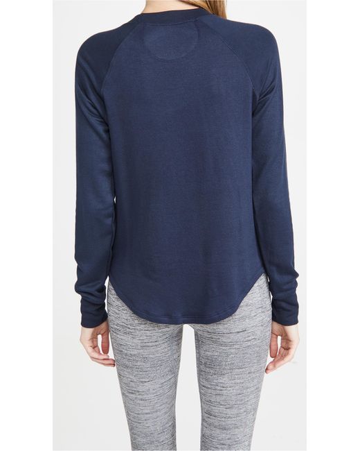 Splits59 Blue Warm Up Pullover Sweatshirt
