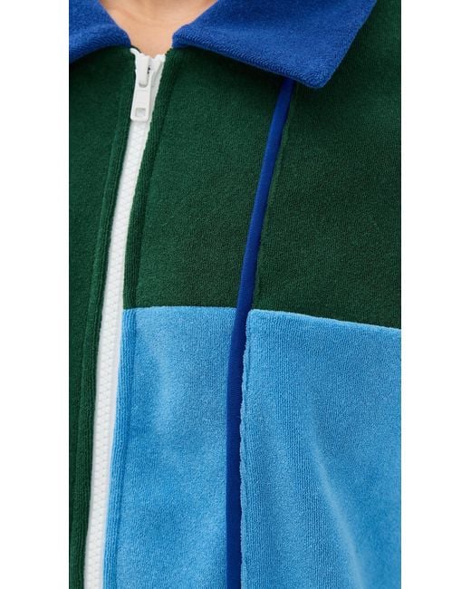 Staud Blue Carli Jacket