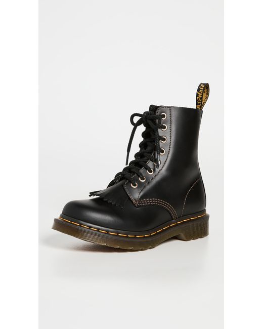 Dr. Martens 1460 Pascal Abruzzo Combat Boots in Black Lyst Canada