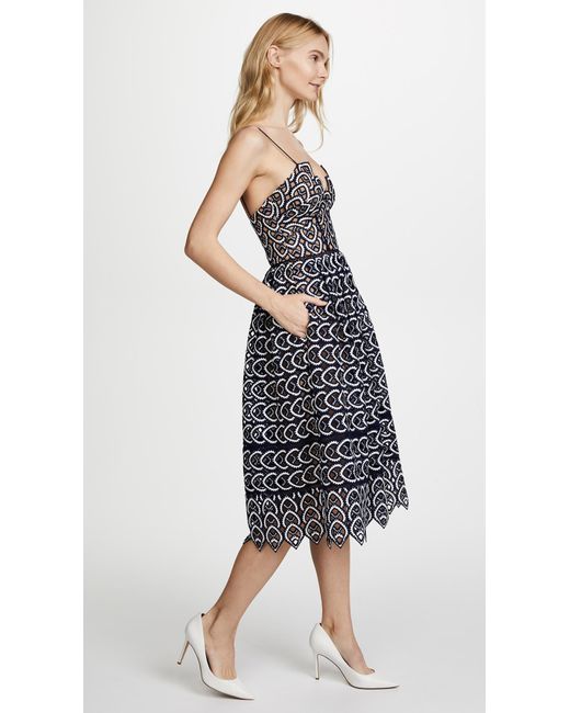 Self portrait sweetheart store azaelea dress