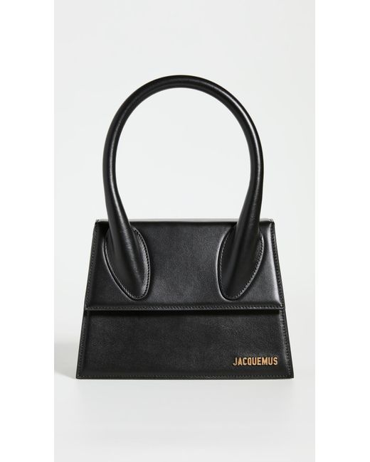 Jacquemus Leather Le Grand Chiquito Mini Bag in Black - Lyst