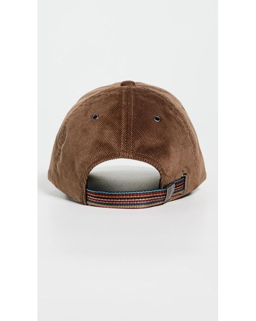 Paul Smith Brown Alex Corduroy Hat for men