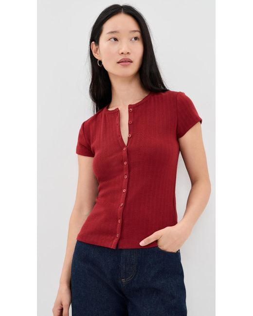 Re/done Red Emmy Tee