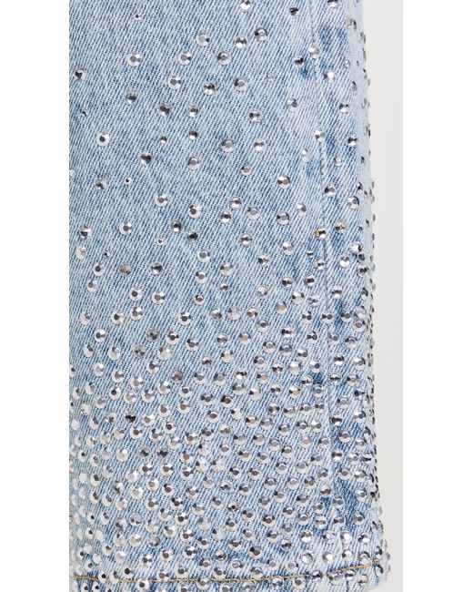 7 For All Mankind Blue Logan Stovepipe Jeans