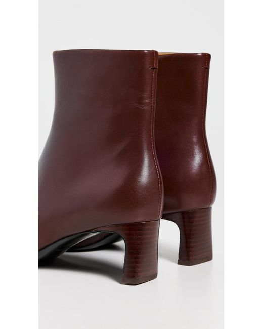 Rag & Bone Brown Avery Zip Boots