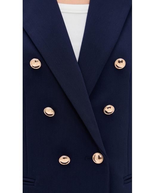 Le Bos Blue Thalia Blazer