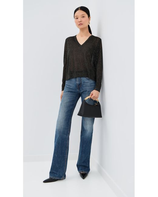 Co. Black V Neck Sweater