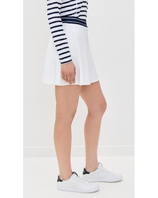 Ralph Lauren Black Interlock Flare Skort