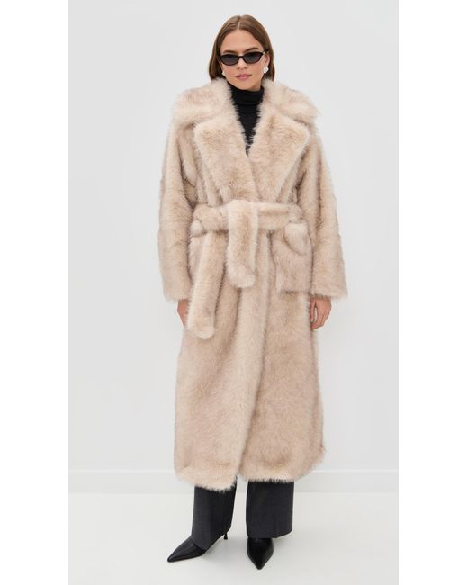 4th & Reckless Natural Schiffer Coat