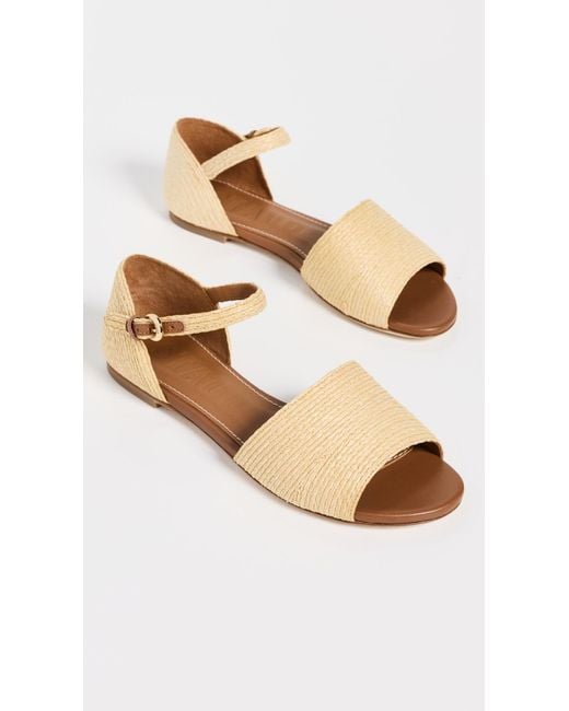 Staud White Catherine Sandals