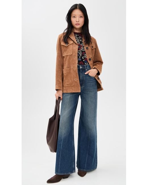 Farm Rio Blue Jersey Bodysuit