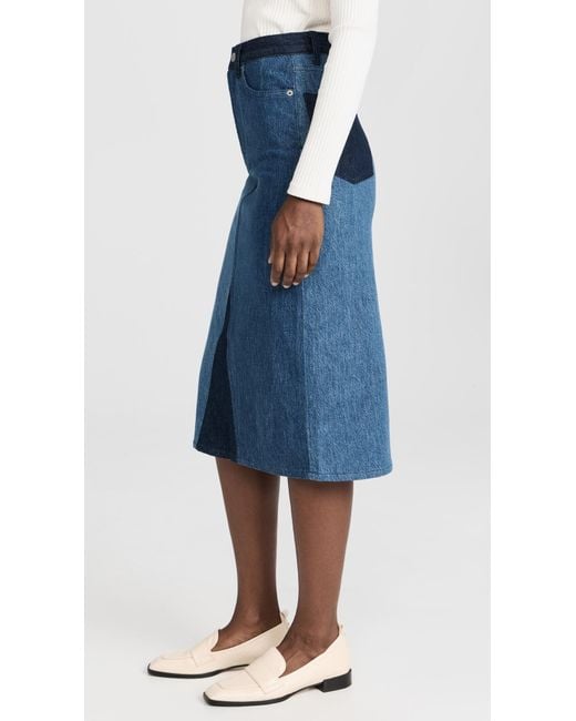 Rails Blue Highland Skirt