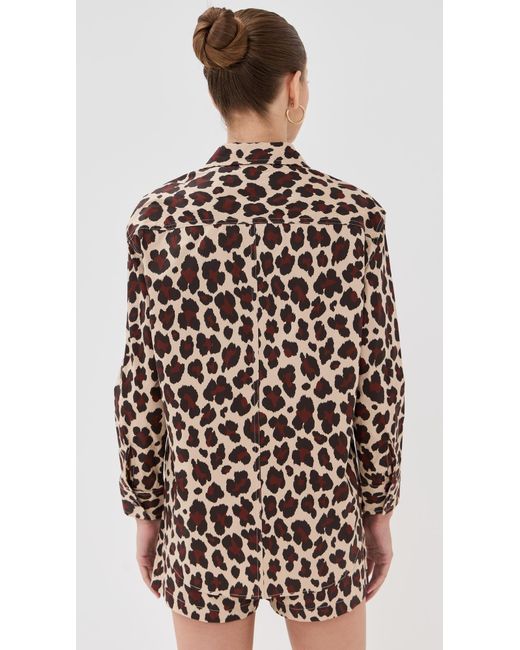 Le Bos Black Cecilla Button Down
