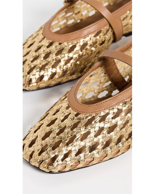 Rag & Bone Metallic Spire Mary Jane Flats