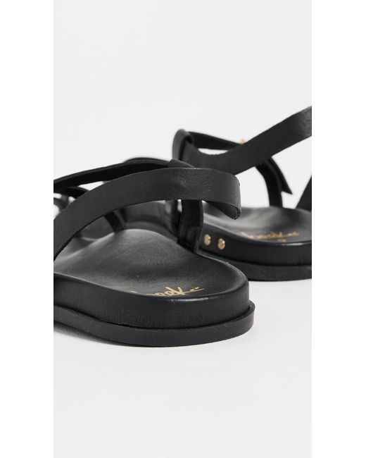 Beek Black Auklet Sandals