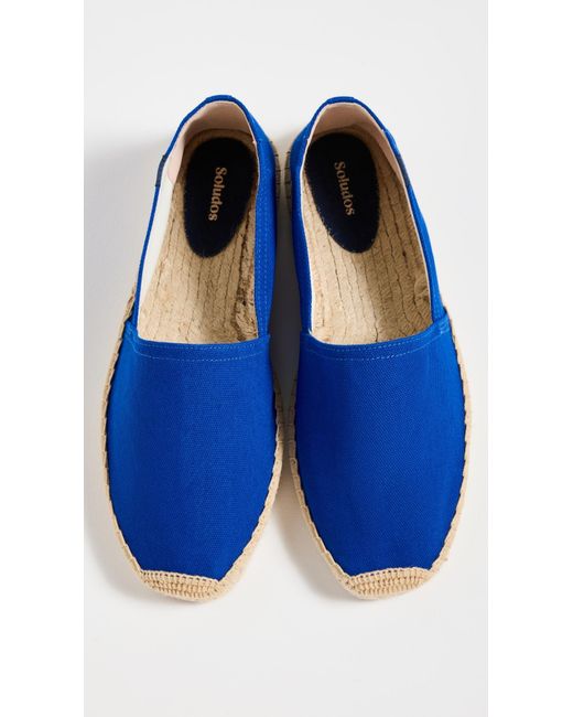 Soludos Blue Dali Slip On Espadrilles for men