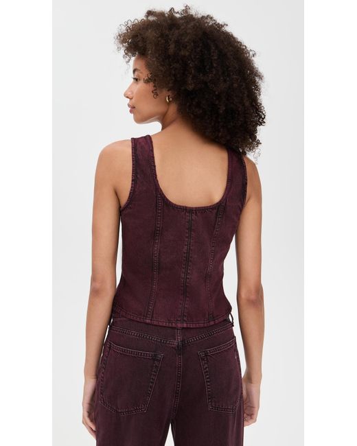 Rag & Bone Red Poppy Top